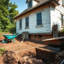 Kiedy i jak odkopywać fundamenty starego domu, by zabezpieczyć konstrukcję przed wilgocią i uszkodzeniami